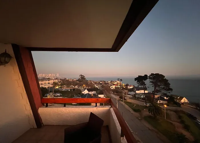 Ferienwohnung Departamento Con Insuperable Vista Playa Amarilla Playa La Boca Concón