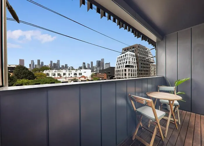 City Views In A Railway Escape Melbourne City
