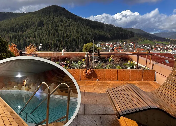 Ferienwohnung Schwarzwaldausblick - Umweltfreundlich & Pool Baiersbronn