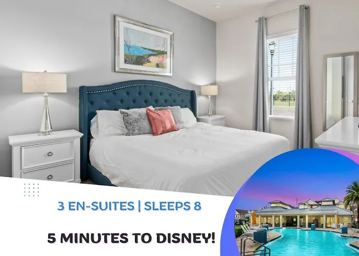 Comfortable Home W 3 En-Suites! Smv157 Orlando