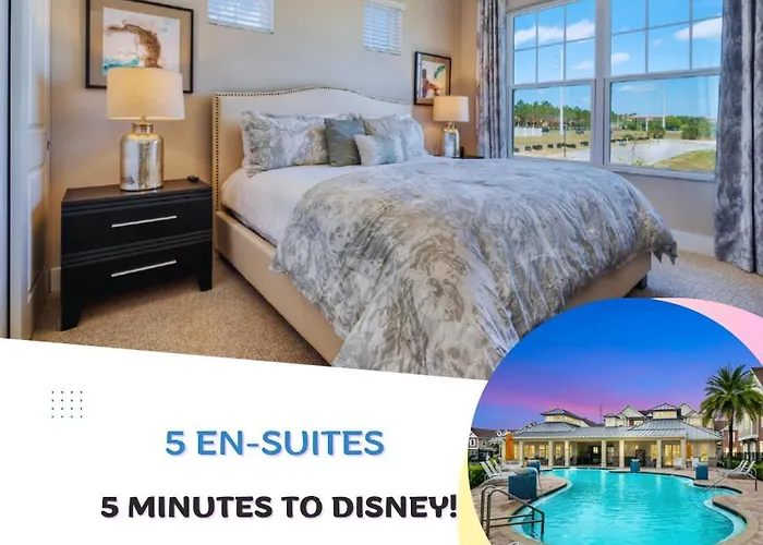 5 Bedroom 6 Ba Villa 5Min To Disney! Smv154 Orlando