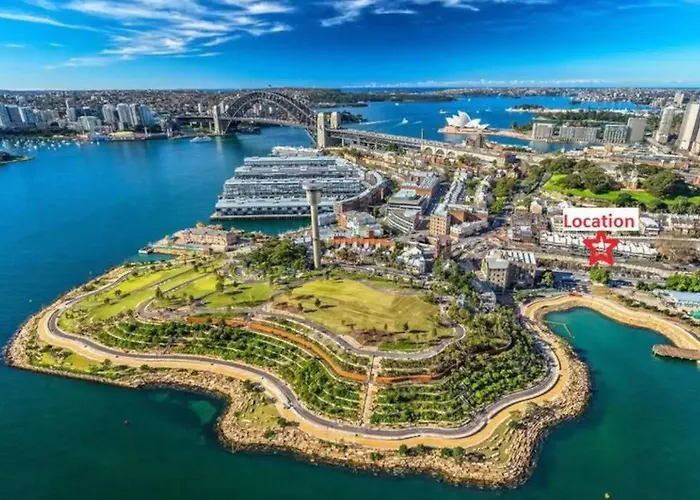 Ferienwohnung Waterfront - King Bed Master @ Rocks Sydney #9A