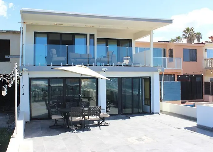 Oceanfront Home In Rosarito Beach
