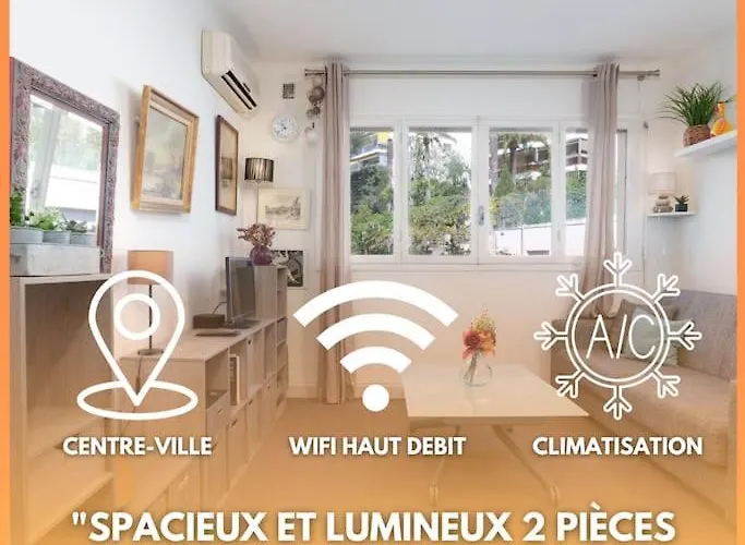 Ferienwohnung Le Sorbier By Apirent #Wifi #Climatisation #Lumineux Cannes