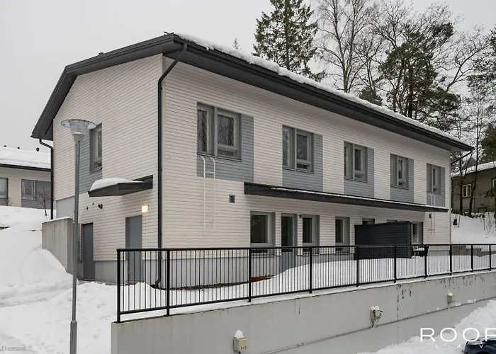 Ferienwohnung Cozy And Peaceful Dublex With Terrace Espoo