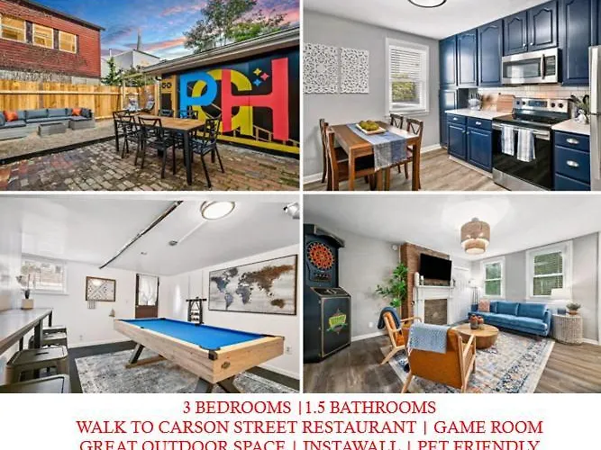 Cozy Southside Pitt Home W/ Pool Table +Yard Pittsburgh