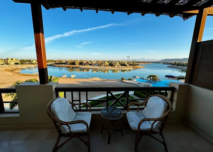 Apartment Overlooking Pool & Lagoon For Rent In Sabina El Gouna Egypt Hurghada