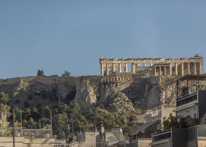 Ferienwohnung Loft At Historical Center Of Athens Acropolis View
