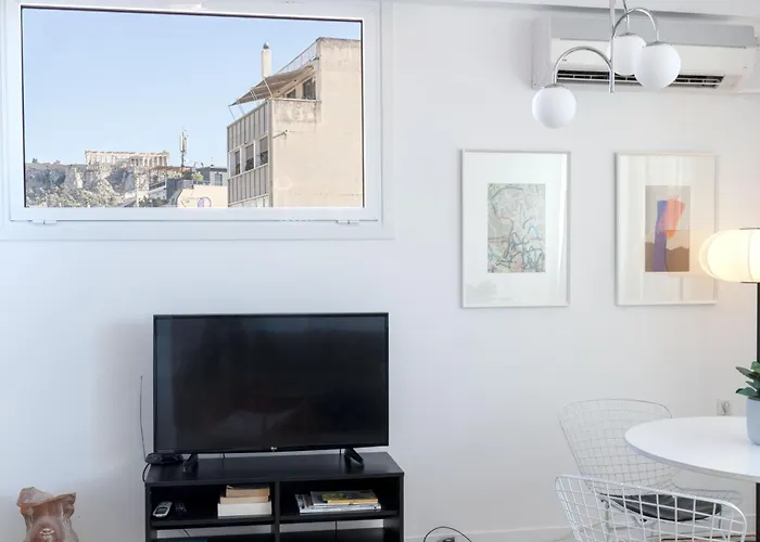 Ferienwohnung Loft At Historical Center Of Athens Acropolis View