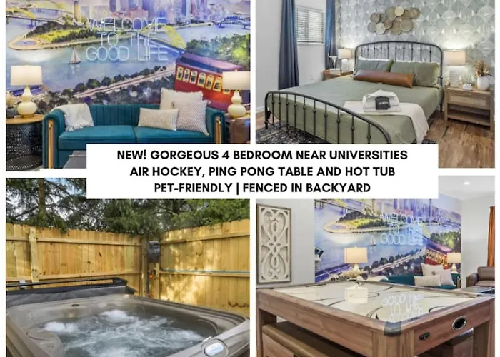 New Gorgeous 4Bd Near Universities Hot Tub Games Pittsburgh