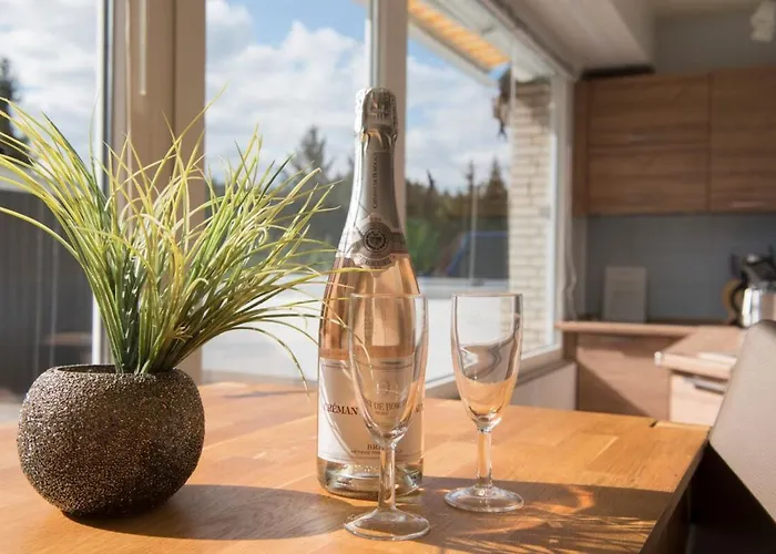 Ferienwohnung Terrassenhaus Waldläufer im Harz mit Schwimmbad Hohegeiß