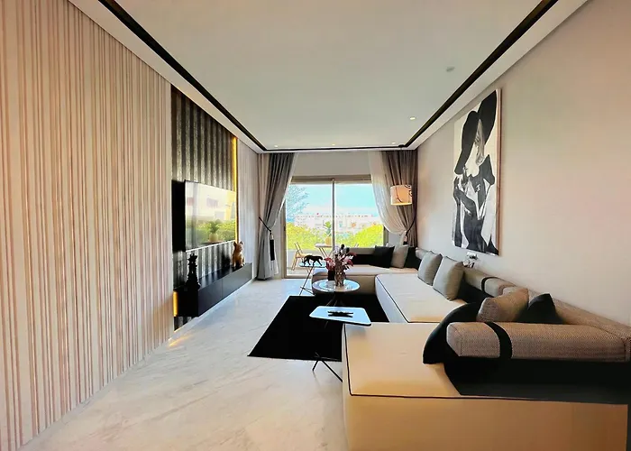Anfa Living - Front Sea View 180 -3 Bedrooms- Les Terrasses D'Anfa By Shortstaymaroc Casablanca