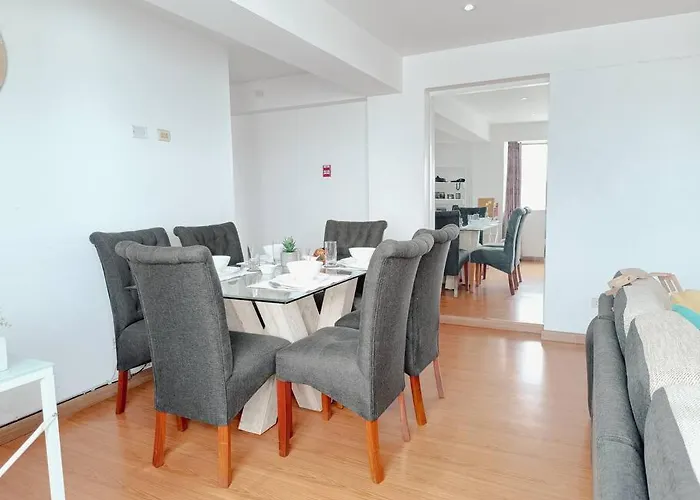 Apartamento Moderno Y Centrico En Lima, 3 Dormitorios