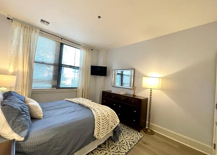 Luxury 1Bed Loft, 2 Baths, Central Air, South End Boston