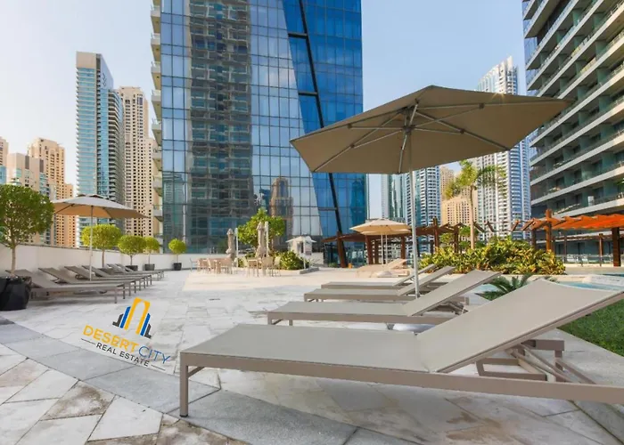 One Bed In Dubai Marina With Marina Views, Hosted By Desert City Stays