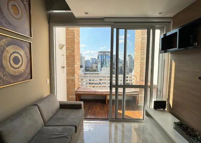 Ferienwohnung Duplex Nyc Berrine Vista Espetacular São Paulo