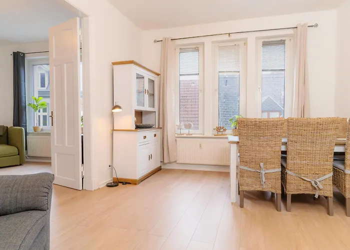 Ferienwohnung Koje St. Jürgen Treppe Flensburg