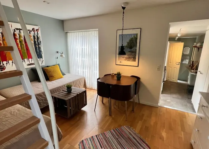 House Apartment I The Back House - Free Parking And Coziness Odense