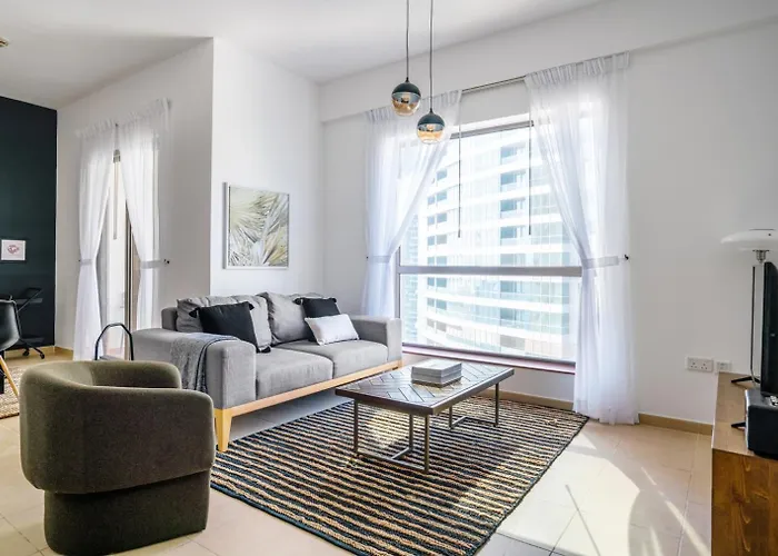 Ferienwohnung Blueground Jbr Pool Elevator Gym Dxb-763 Dubai