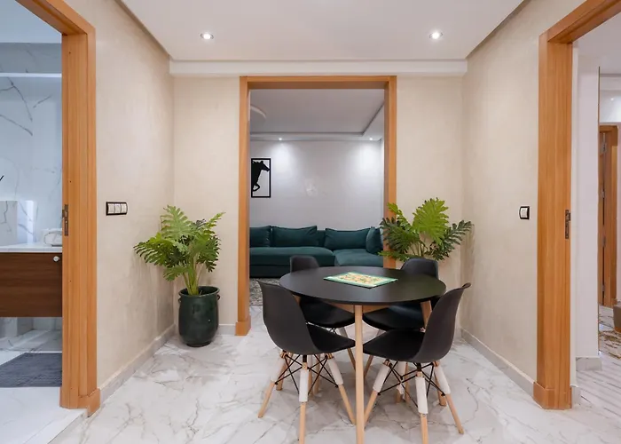 Ferienwohnung Bright Flat In Heart Of Center Marrakesch
