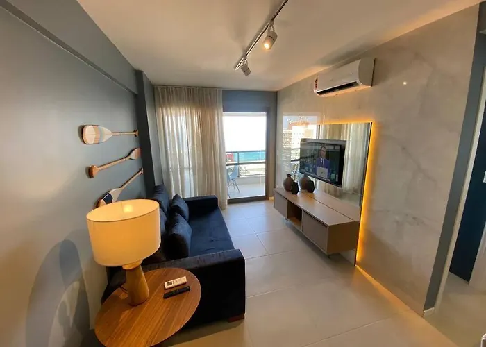 Apartamento Barra Decorado Vista Mar Salvador da Bahia