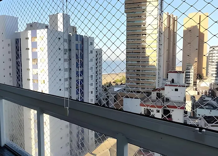 P85A - Vista Mar,100M Praia,2 Vagas De Garagem ,Wi-Fi,Varanda Gourmet Praia Grande 