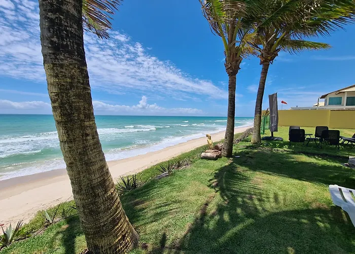 Condominio Exclusivo A Beira Mar - Casa De 04 Quartos Com Piscina E Churrasqueira Barra de São Miguel