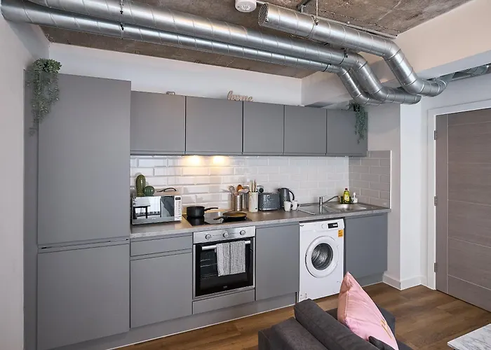 Ferienwohnung The Warrington Hideaway - Pluxa Rose Gray