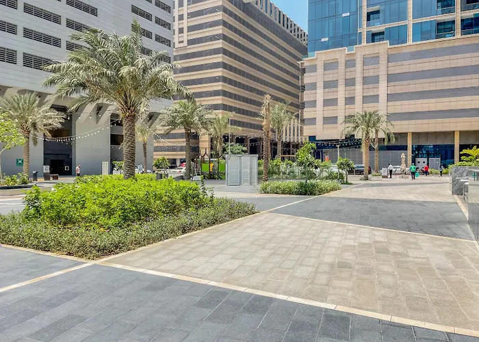 Ferienwohnung Blueground Sheikh Zayed Rd Pool Gym Dxb-545 Dubai