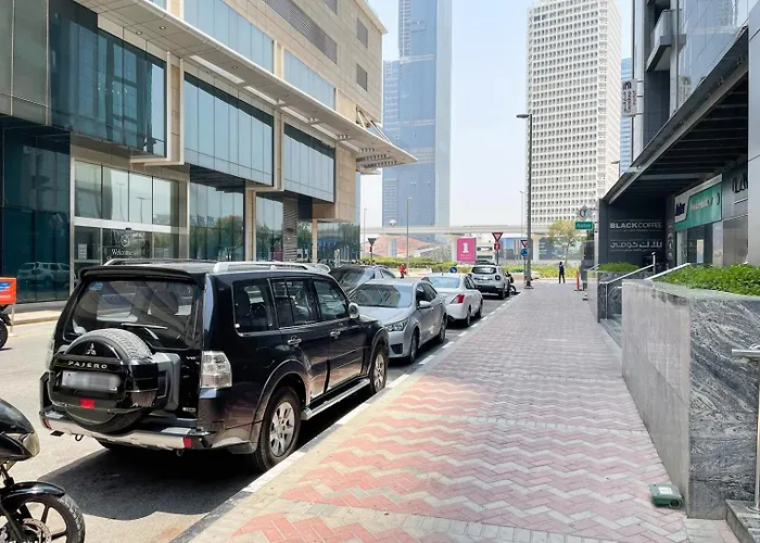 Ferienwohnung Blueground Sheikh Zayed Rd Pool Gym Dxb-545 Dubai
