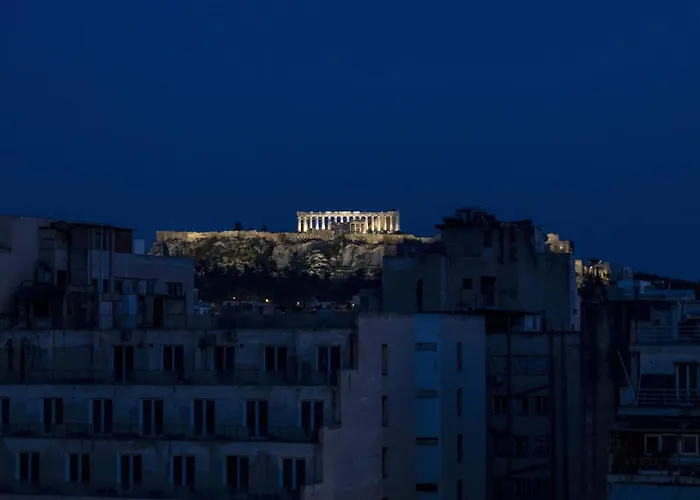 Charming 7Th-Floor Apartment With Acropolis View Athen