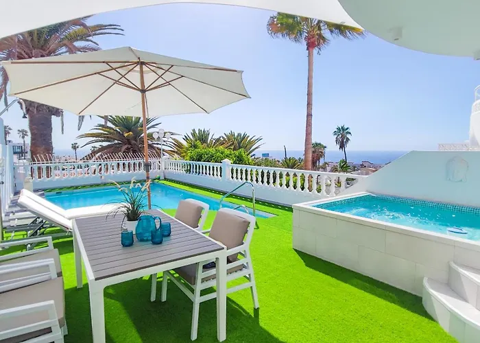 Sunset Suite - Private Pool And Jacuzzi With Oceanview Costa Adeje 