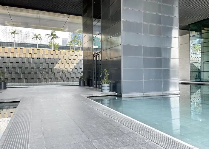 Ferienwohnung Blueground Difc Pool Gym Dxb-468 Dubai