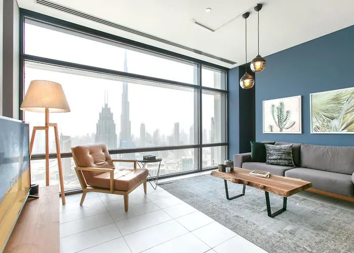 Ferienwohnung Blueground Difc Pool Gym Dxb-468 Dubai