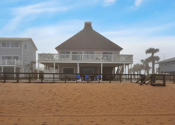 Sa101 Beachfront Directly On The Sand! St. Augustine