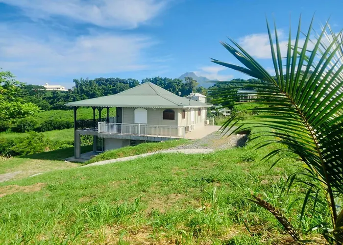Villa Creole Vue Exceptionnelle Perle Des Hauteurs Le Carbet