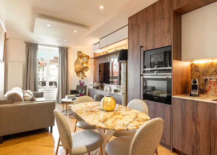 Ferienwohnung Saintgermainbycecile - Luxueux 2 Pieces Ac Ambre Paris