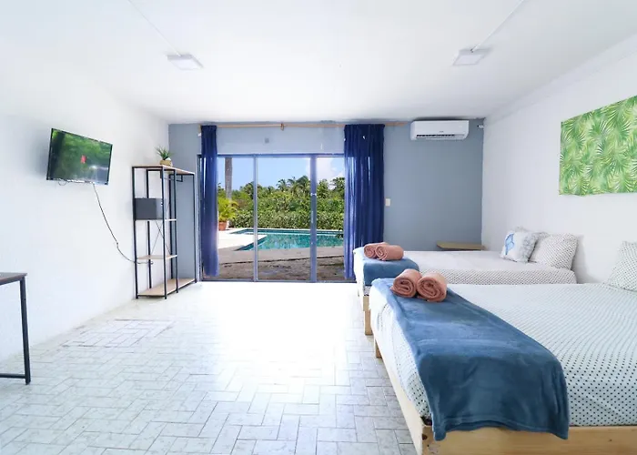Studio With Pool, And 5-Min Walk To The Beach Cancún
