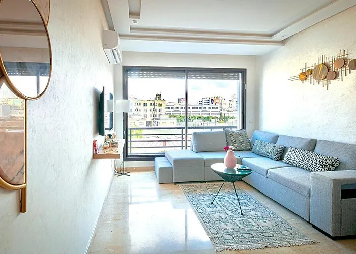 Ferienwohnung Joli Cocon En Plein Centre A10 Min A Pieds De La Corniche Casablanca