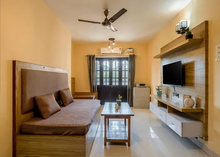 2 Bhk Apartment With Paddy Field View Candolim