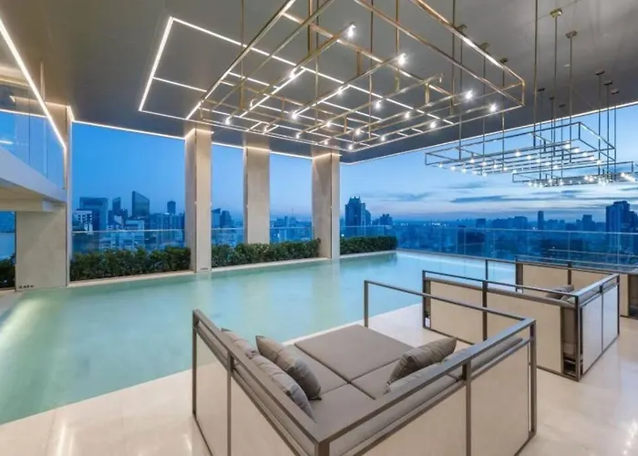 Ferienwohnung Pet Friendly Modern Nest Asoke Bangkok