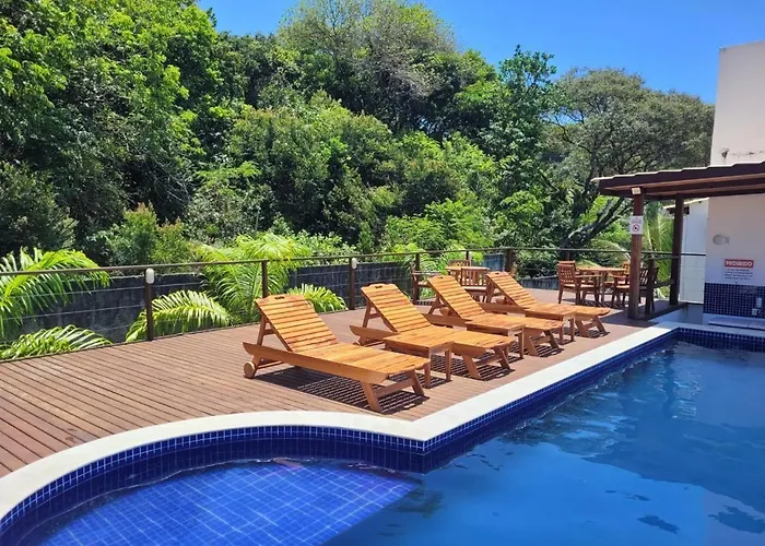 Flat Mare 3 - 2Da Praia Condominio Com Piscina, Morro de São Paulo