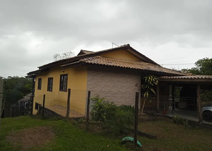 Villa Casa Amarela No Rosa Imbituba 