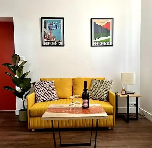 Charmant Appartement Au Coeur Du Marche Aux Puces Saint-Ouen 