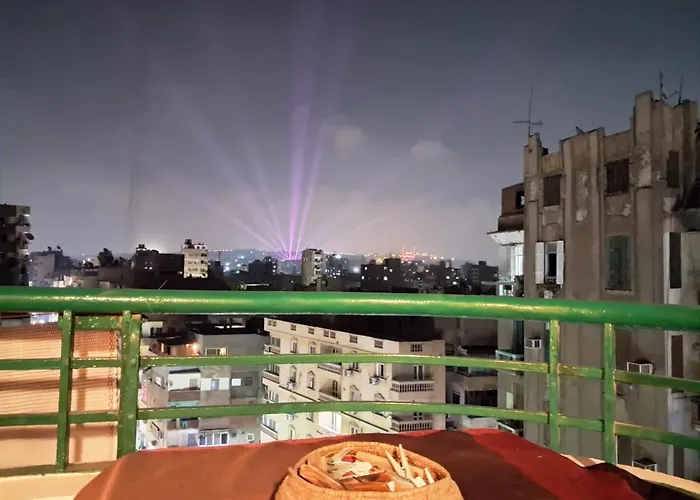 Artistic Apartment With A Terrace In Downtown Kairo