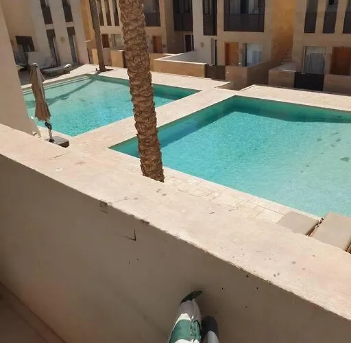 Serene Pool View 8Mins To Marina Hurghada