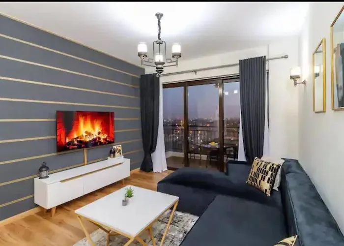 Emaza Lux 2 Bedroom Stylish Modern Apartment At Mi Vida, Swimming Pool & Gym Nairobi