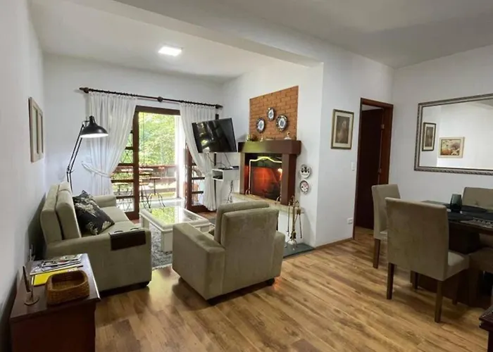 Lindo Apto No Centro Capivari - Condominio Privado Campos do Jordão