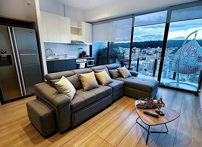 Ferienwohnung Exotico Departamento En La Carolina Edificio Qorner Quito