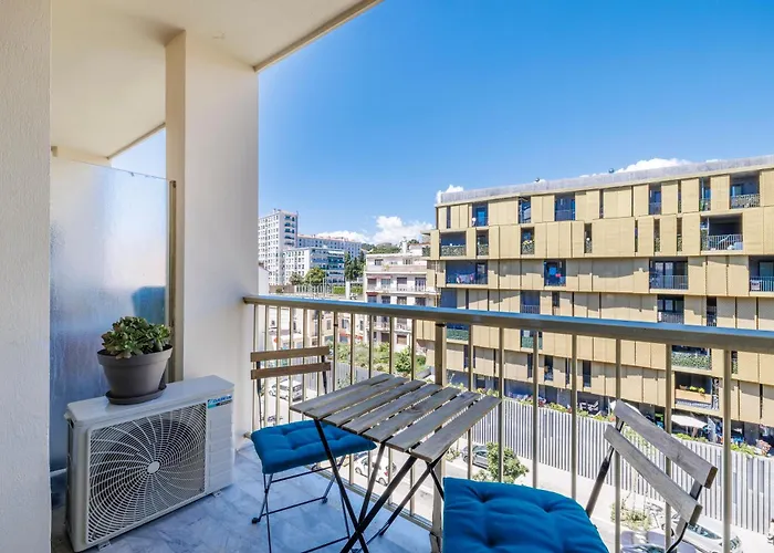 Elegant Studio Avec Terrasse Proche Mer Tramway Nizza